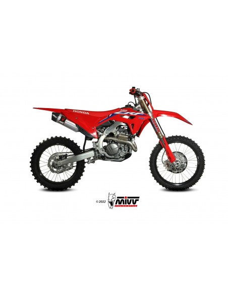 ESCAPE MIVV SLIP-ON STR1 TITANIUM HONDA CRF 250 R 2022-2024
