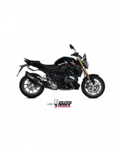 ESCAPE MIVV SLIP-ON SR-1 BLACK TITANIUM BMW R 1250 R / RS 2021-2024