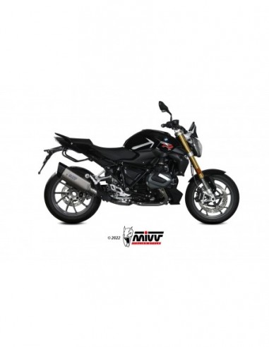 ESCAPE MIVV SLIP-ON SR-1 TITANIUM BMW R 1250 R / RS 2021-2024