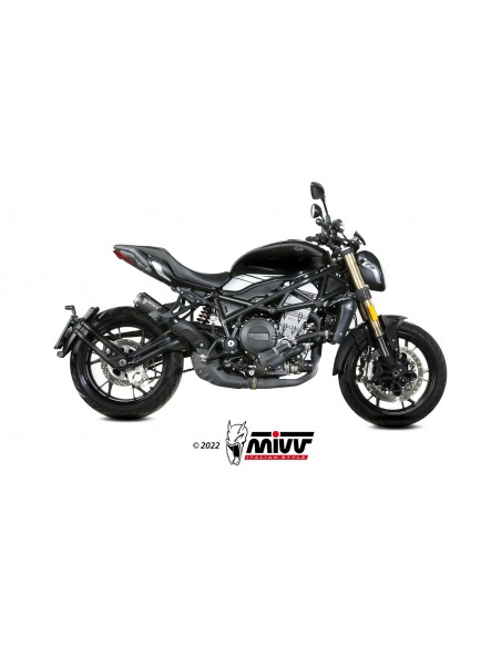 ESCAPE MIVV SLIP-ON X-M1 BLACK BENELLI 752 S 2019-2024