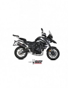 ESCAPE MIVV SLIP-ON OVAL CARBON with carbon cap BENELLI TRK 702 / X 2023-2024