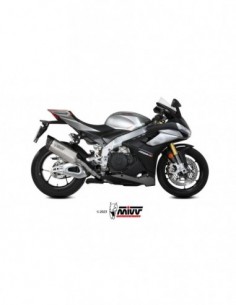 ESCAPE MIVV SLIP-ON SR-1 TITANIUM APRILIA TUONO V4 1100 2021-2024