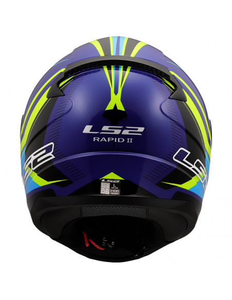 CASCO LS2 FF353 RAPID II FLITZ AMARILLO AZUL