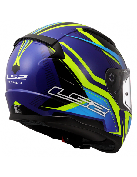 CASCO LS2 FF353 RAPID II FLITZ AMARILLO AZUL