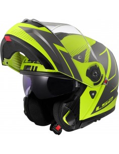 CASCO LS2 FF908 STROBE II CODE H-V YELLOW GREY