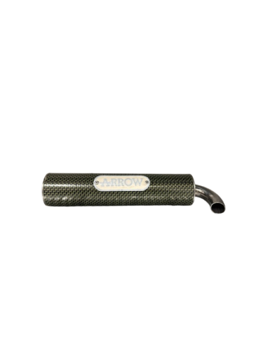 ARROW SILENCIOSO CARBONO KEVLAR SCOOTER ACERO INOX