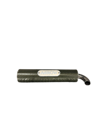ARROW SILENCIOSO CARBONO KEVLAR SCOOTER ACERO INOX