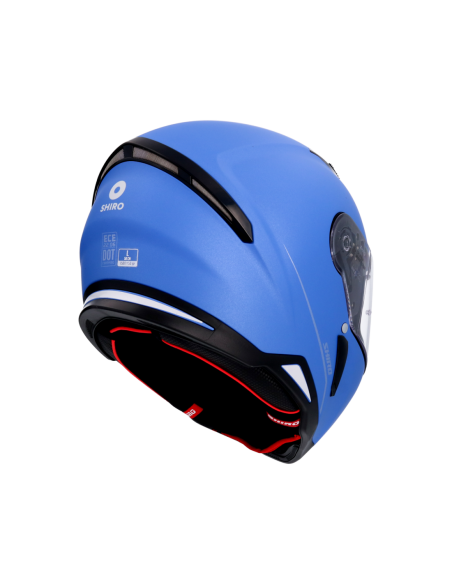 CASCO SHIRO SH-890 HUNTER AZUL MATE