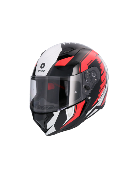 CASCO SHIRO HUNTER SH-890 EDGE NEGRO_ROJO