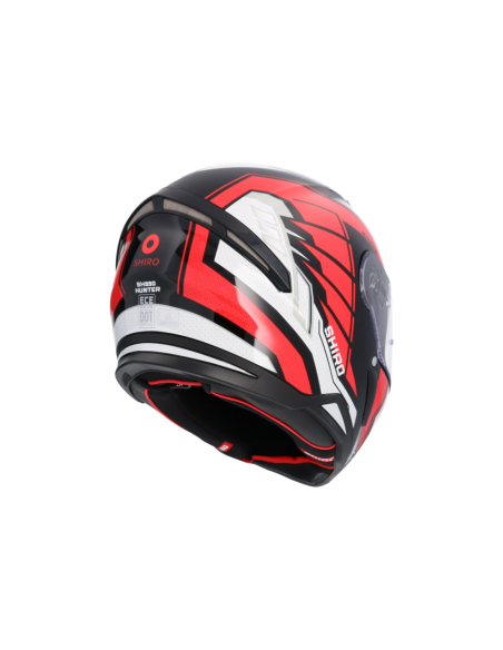 CASCO SHIRO HUNTER SH-890 EDGE NEGRO_ROJO