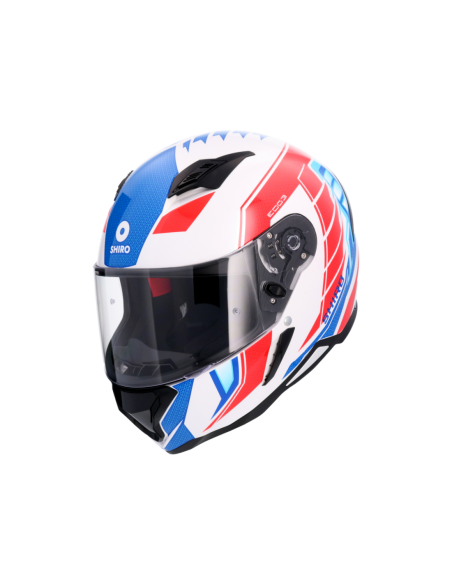 CASCO SHIRO HUNTER SH-890 EDGE AZUL_ROJO