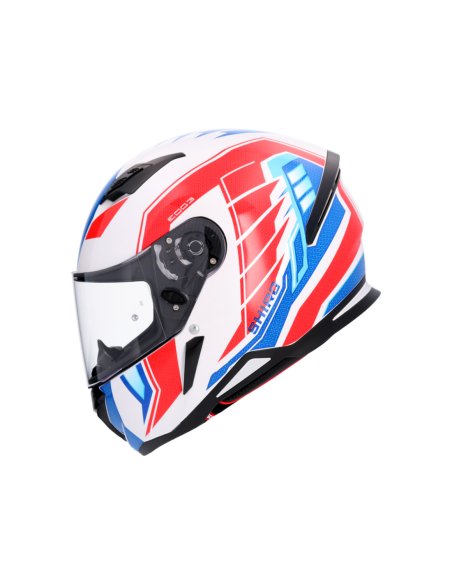 CASCO SHIRO HUNTER SH-890 EDGE AZUL_ROJO