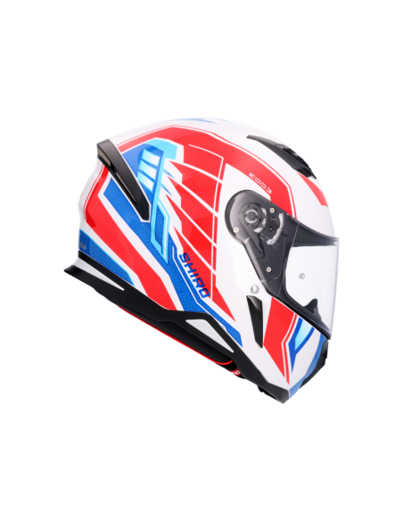 CASCO SHIRO HUNTER SH-890 EDGE AZUL_ROJO