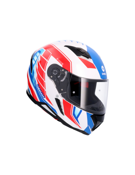 CASCO SHIRO HUNTER SH-890 EDGE AZUL_ROJO