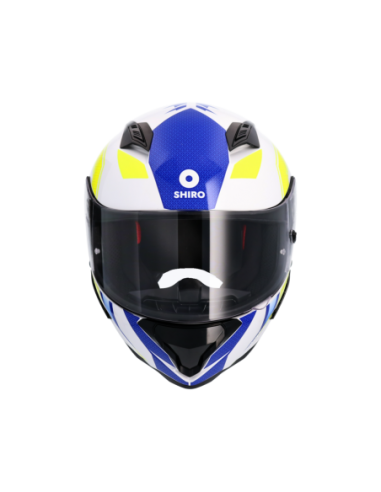 CASCO SHIRO HUNTER SH-890 EDGE AZUL_AMARILLO FLUOR