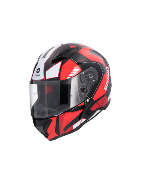 CASCO SHIRO HUNTER SH-890 STAGE NEGRO_ROJO