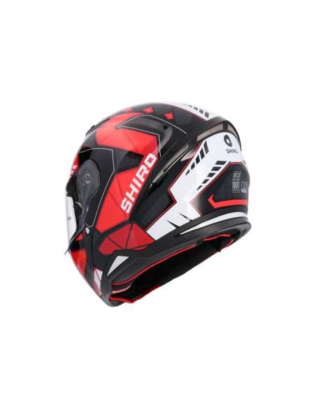 CASCO SHIRO HUNTER SH-890 STAGE NEGRO_ROJO