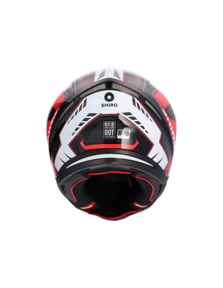 CASCO SHIRO HUNTER SH-890 STAGE NEGRO_ROJO