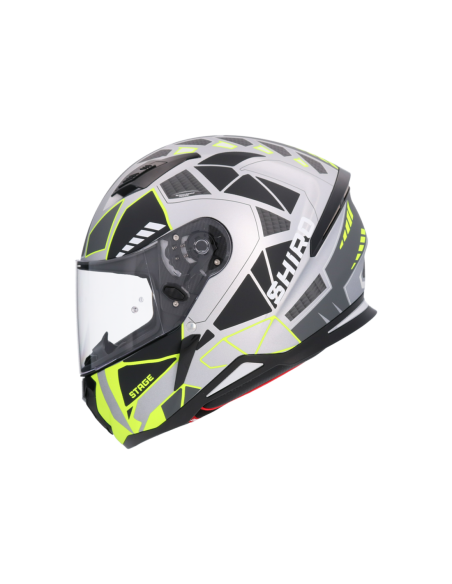 CASCO SHIRO HUNTER SH-890 STAGE PLATA MATE
