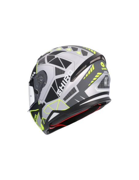 CASCO SHIRO HUNTER SH-890 STAGE PLATA MATE