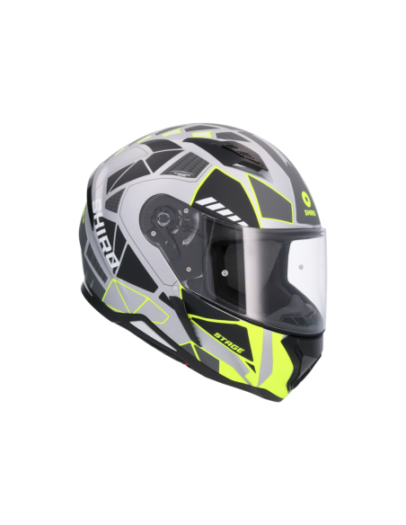 CASCO SHIRO HUNTER SH-890 STAGE PLATA MATE