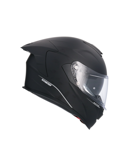 CASCO SHIRO RAPTOR NEGRO MATE