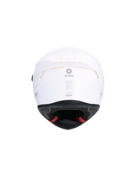CASCO SHIRO RAPTOR BLANCO PERLA