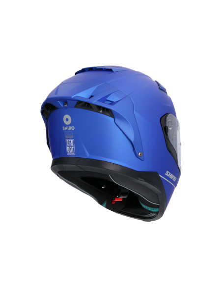 CASCO SHIRO FF950 ALPHA AZUL MATE