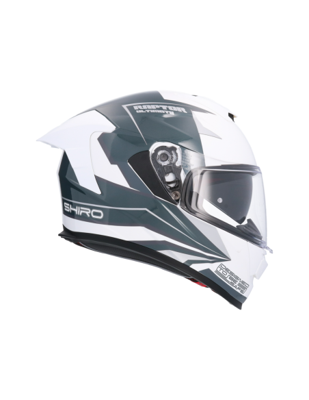 CASCO SHIRO RAPTOR ULTIMATE BLANCO_AZUL