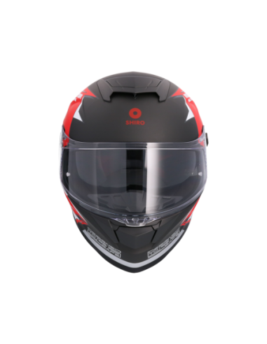 CASCO SHIRO RAPTOR ULTIMATE ROJO MATE CASCO SHIRO RAPTOR ULTIMATE ROJO MATE