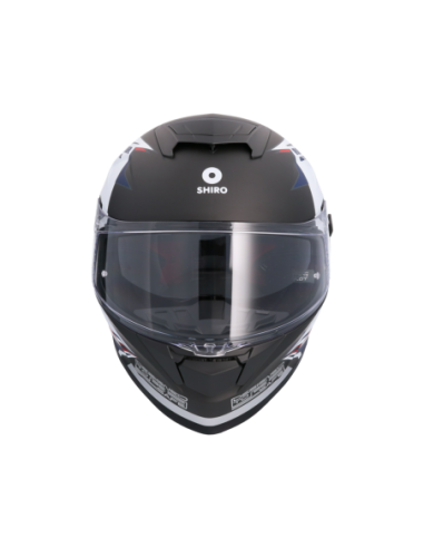 CASCO SHIRO RAPTOR ULTIMATE NEGRO MATE_BLANCO CASCO SHIRO RAPTOR ULTIMATE NEGRO MATE_BLANCO