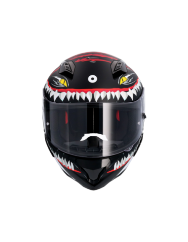 CASCO SHIRO HUNTER SHARK NEGRO MATE CASCO SHIRO HUNTER SHARK NEGRO MATE