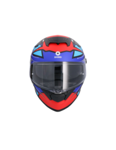 CASCO SHIRO RAPTOR CHASE ROJO_AZUL MATE