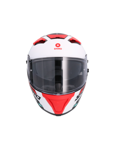 CASCO SHIRO ALPHA RACER ONE ROJO MATE