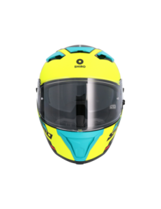 CASCO SHIRO ALPHA RACER ONE AZUL MATE