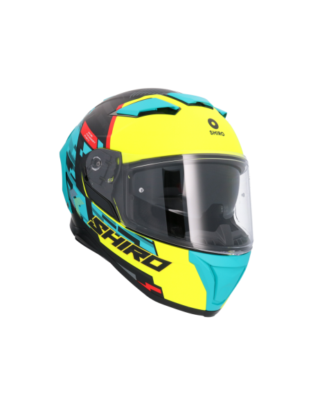 CASCO SHIRO ALPHA RACER ONE AZUL MATE