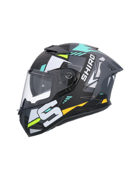 CASCO SHIRO ALPHA UPGRADE GRIS MATE