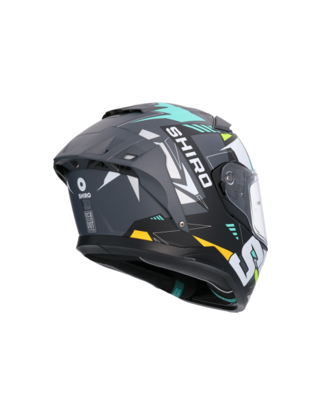 CASCO SHIRO ALPHA UPGRADE GRIS MATE