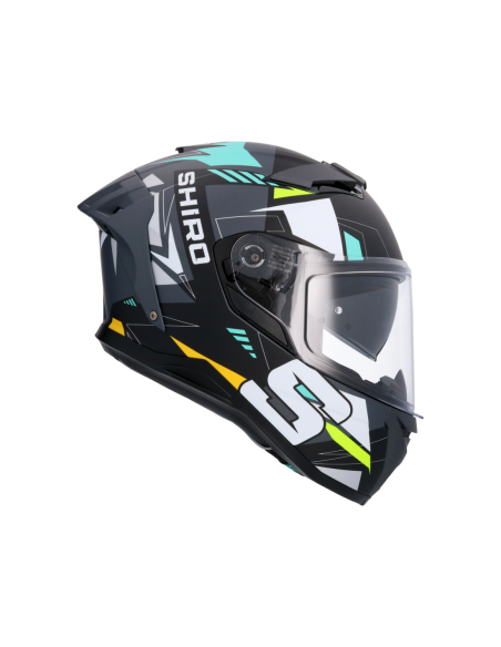 CASCO SHIRO ALPHA UPGRADE GRIS MATE