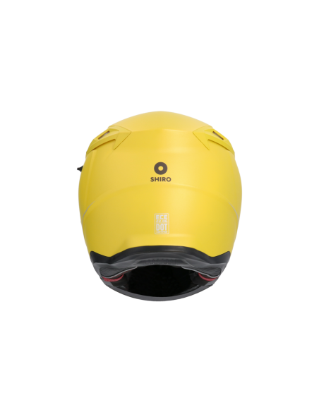 CASCO SHIRO FF950 DISCOVER AMARILLO FLUOR MATE