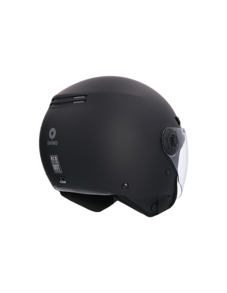 CASCO SHIRO SH-62 KIOTO NEGRO MATE