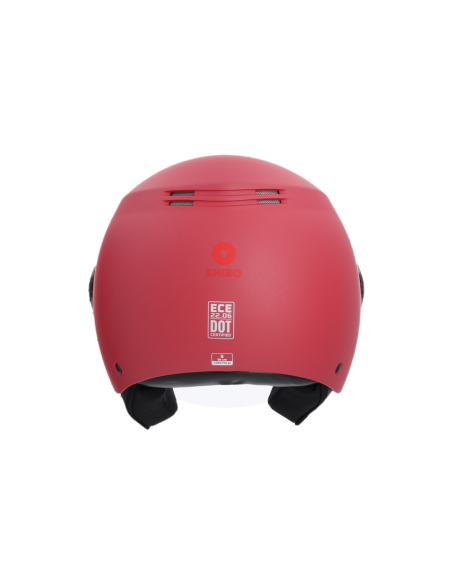 CASCO SHIRO SH-62 KIOTO ROJO MATE
