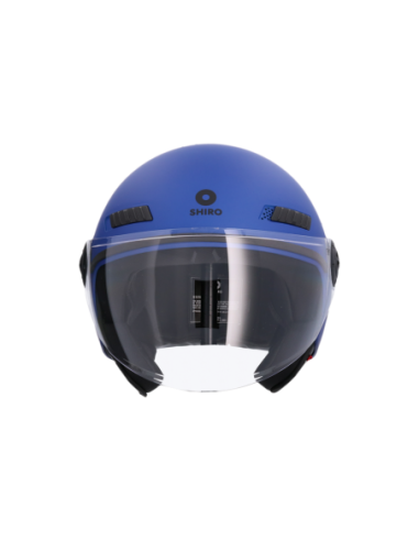 CASCO SHIRO SH-62 KIOTO AZUL MATE CASCO SHIRO SH-62 KIOTO AZUL MATE