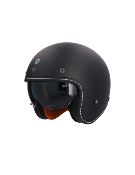 CASCO SHIRO WL-507 DALLAS NEGRO MATE