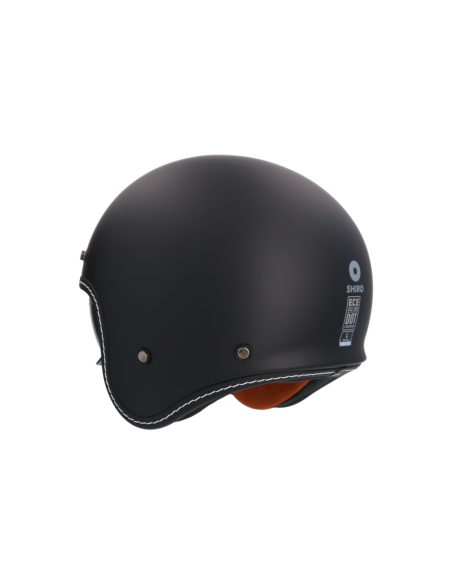 CASCO SHIRO WL-507 DALLAS NEGRO MATE