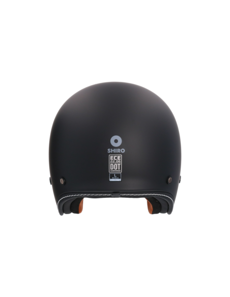 CASCO SHIRO WL-507 DALLAS NEGRO MATE