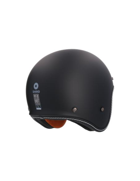 CASCO SHIRO WL-507 DALLAS NEGRO MATE