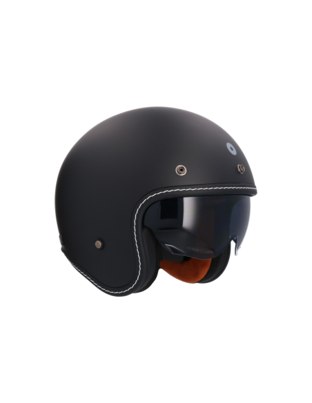 CASCO SHIRO WL-507 DALLAS NEGRO MATE