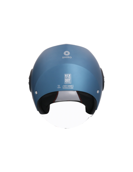 CASCO SHIRO ATENAS AZUL MATE