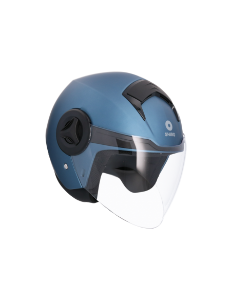 CASCO SHIRO ATENAS AZUL MATE